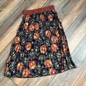 LulaRoe Floral Jill Skirt